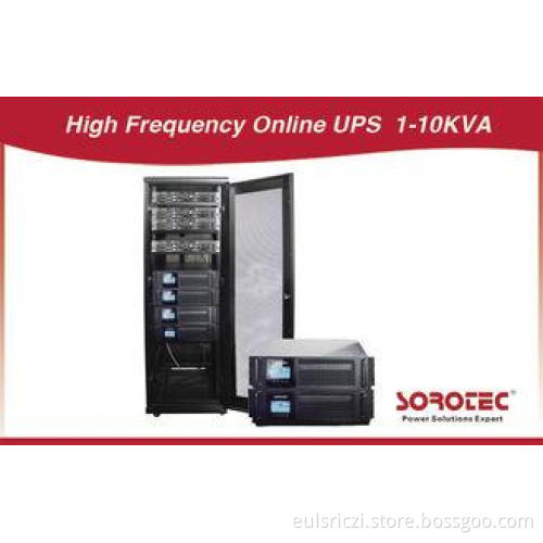 Rack Mount 1 - 10 KVA Pure High Frequency online UPS with v